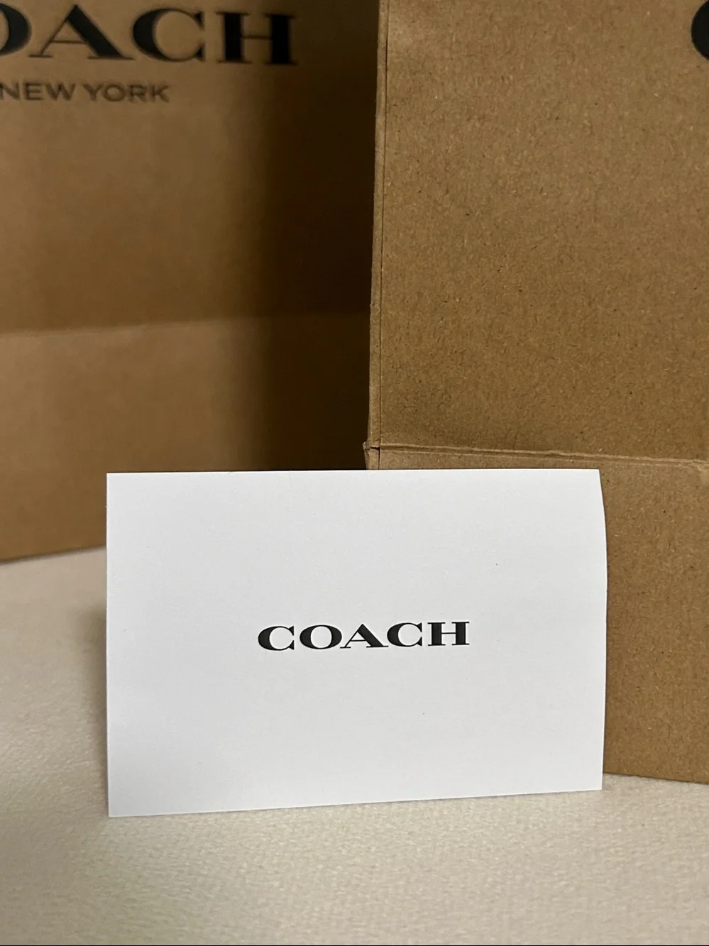 3-Pack Coach Gift Paper Bags with 2 Gift Tags-3 piece Gift Bag Bundle from Coach